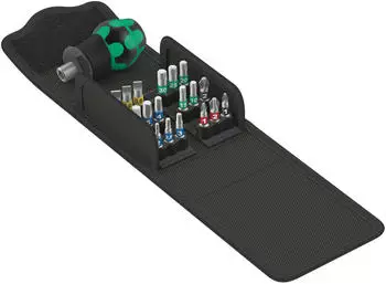 Wera Kompakt Stubby 1 Bit-Set 19-teilig 6.3 mm (05057471001)