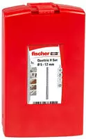 fischer 553210, Fischer Hammerbohrer Quattric II Set 5 - 12 mm
