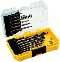 Metallbohrer-set Black&gold 19-tlg. Hss-g In Tough Case Dt70728-qz - Dewalt
