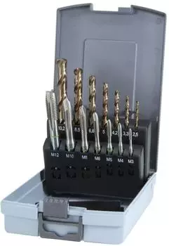 RUKO Maschinengewindebohrer-Satz HSS Co 5 Form B (245051RO)