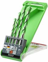 kwb 052800 Hartmetall Granitbohrer 4teilig 5.0 mm, 6.0 mm, 8.0 mm, 10.0 mm