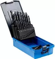 PFERD TOOLS 25203702 SET SPB DIN 338 HSSG N 1-13 STEEL 25 Stahl