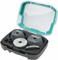 Wolfcraft 5953000, Wolfcraft 5953000 Aufbohrhilfe 7teilig 1St.