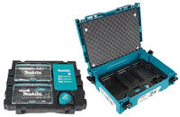 Makita B-49884, Makita Set Bits + Bohrer im MAKPAC Koffer (Innensechskant, Kreuz