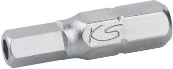 KS Tools CLASSIC Bit für Innensechskant-Schrauben mit Stirnlochbohrung (911.2952)