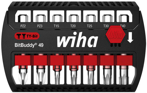 Wiha BitBuddy TY-Bit (49mm) - 7-tlg. (SB7946TY905)