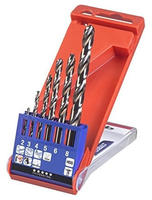 kwb 428040 HSS-Co Metall-Spiralbohrer-Set 6teilig 2 mm, 3 mm, 4 mm, 5 mm, 6 mm, 8 mm