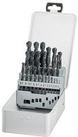 kwb 422544 HSS Metall-Spiralbohrer-Set 25teilig 1 mm, 13 mm DIN 338