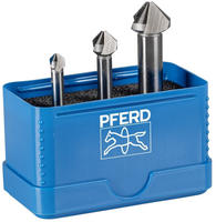 Pferd Tools Set Kes Hsse Din 335 C90&deg; 3 25202155 Kegelsenker-set 6.3 Mm, 10.4 Mm,