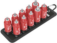 Wera Schraubendreher-Einsatz-Garnitur 3/8" VDE T20-45 und I-6-kantig 4-8 mm -