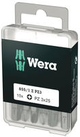 Wera 05072405001, Wera 855/1 Z DIY Bits, PZ 3 x 25 mm, 10-teilig 05072405001,