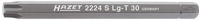 Hazet 2224SLG-T45, Hazet 2224SLG-T45 Torx-Bit T 45 Sonderstahl C 8 1St.