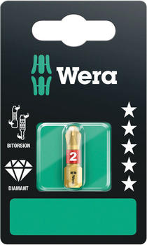 Wera 851/1 BDC SB PH2 6,3 mm / 1/4" PH2x25mm SB