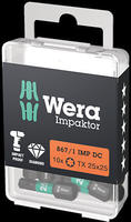 Wera 05057624001, Wera 05057624001 Torx-Bit T 20 D 6.3 10St.