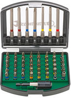 Stahlwille 1206 96080156 Bit-Set 56teilig mit Bithalter 1/4 Hex-Antrieb