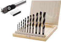 BGS 50403, BGS Holzbohrer-/Zentrumbohrer-Satz 14-tlg. (10 Millimeter, 11 Millimeter,