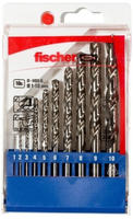Metallbohrer-Satz HSS-G 1-10mm 10-teilig
