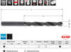 RUKO Spiralbohrer DIN 338 Typ N HSS rollgewalzt Ø 14,5 x 169 x 114 mm (Stück:...