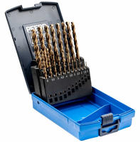 Pferd - Spiralbohrer-set 19-tlg. Inox Hsse N Din 338 F&uuml;r Z&auml;he Und Harte Werkstoffe