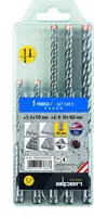 Alpen-Maykestag 80500005100, Alpen-Maykestag Alpen Satz SDS+ FORCE X MB 5 (805+815)