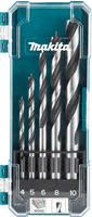 Makita D-72861, Makita D-72861 Holz-Spiralbohrer-Set 4 mm, 5 mm, 6 mm, 8 mm,...