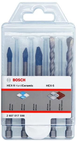 Bosch Professional HEX-9/HEX-5 (5 pcs.)