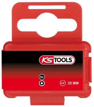 KS Tools CLASSIC Bit für Innensechskant-Schrauben mit Stirnlochbohrung (911.2950)