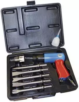 G&uuml;de Profi-Druckluft-Mei&szlig;elhammerset PRO - 8-tlg. (75180)