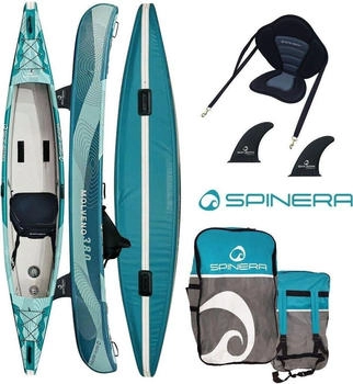 Spinera Molveno 380 HDDS Kajak 1 Personen inflatable Kanau Tourenkajak 385cm