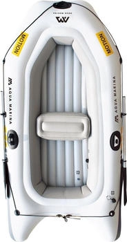 Aqua Marina Schlauchboot AQUA MARINA Motion grey - Set: mit Elektro-Außenborder T-18 12V