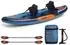 Jobe Gama Aufblasbares Kajak Set blau 365x95,5cm