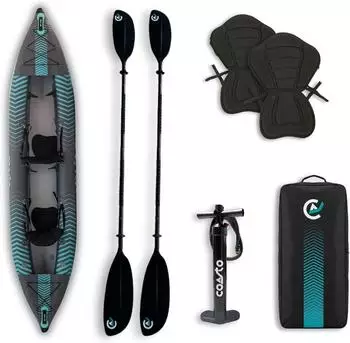 Coasto Liberty aufblasbares Kajak 2 Personen 399x93cm max. 180kg (PB-CKLIB2)