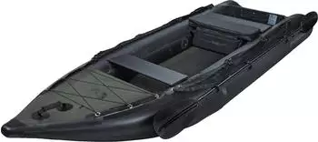 Savage Gear E-Rider Kayak 330x110cm Carbon Optix aufblasbar, schwarz (1635119)