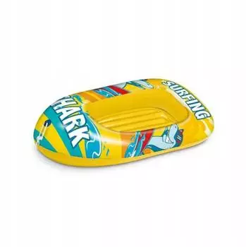 Mondo Surfing Shark Boot aufblasbar 112cm, Kinder (16922)