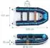 Relaxdays Schlauchboot 3,20m, 4 Personen (70010007_0)