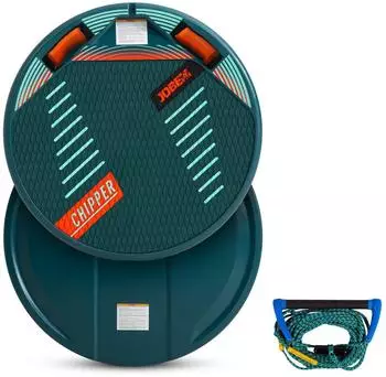 Jobe Chipper Multi Position Towable Board mit Leine, grün (252525001-PCS)