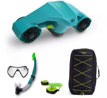 Jobe Infinity Seascooter Set mit Brille und Schnorchel (P201084)