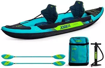 Jobe Croft aufblasbares Kajak-Set, blau, 340x90cm (600024001)
