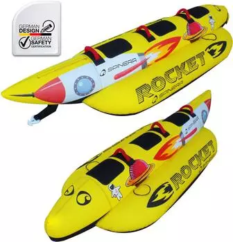 Spinera Rocket aufblasbarer Towable Tube, 3 Personen (18256)