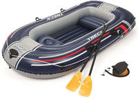 Bestway Hydro-Force Schlauchboot mit Pumpe und Rudern Blau
