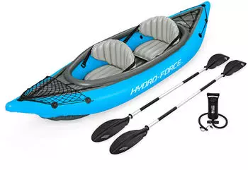 Bestway Champion Kajak schwarz/hellblau 2 Personen