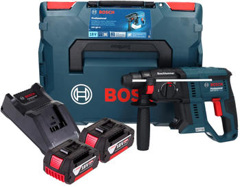 Bosch GBH 18V-21 Professional (2x 5,0 Ah + Ladegerät + L-Boxx)