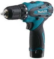 10,8 V Li-ion 1,3 Ah Bohrschrauber &Oslash; 10 Mm Makita 2 Akkus, Ladeger&auml;t, Koffer -