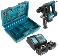 Makita DHR 171 SFX3 Akku Bohrhammer 18 V 1,2 J SDS-Plus Brushless + 2x Akku 3,0...