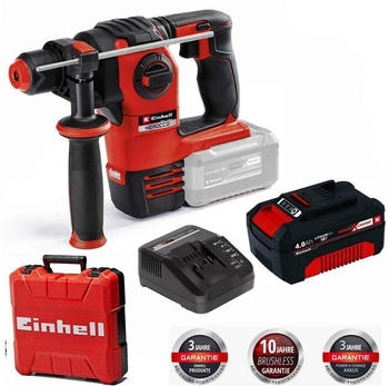 Einhell Herocco 18/20 PXC SDS-plus + Akku 4.0 Ah + Ladeger&auml;t & Koffer