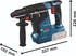 Bosch GBH 18V-24 C Professional + 1x ProCORE Akku 8,0 Ah - ohne Ladegerät