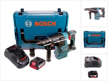 Bosch GBH 18V-26 F + 1x Akku 5,0Ah + Schnellladeger&auml;t + L-Boxx