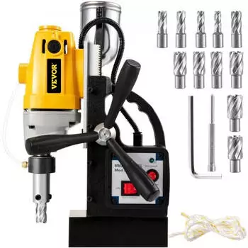 VEVOR 1100W magnetic drill with 125 mm drilling depth