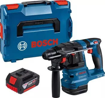 Bosch GBH 18V-22 Professional 1,9 J SDS Plus Brushless + 1x Akku 5,0 Ah + L-Boxx - ohne Ladegerät