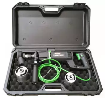 Eibenstock EHD 1500 + Staubabsaugung + Vierschneiderbohrer + Diamant-Dosensenker 82 mm